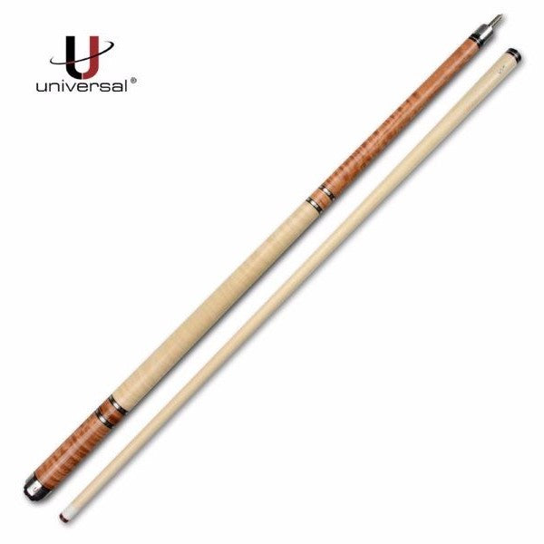 Universal Souquet Series 114 No.4 Curly Maple American Pool Cue 147cm